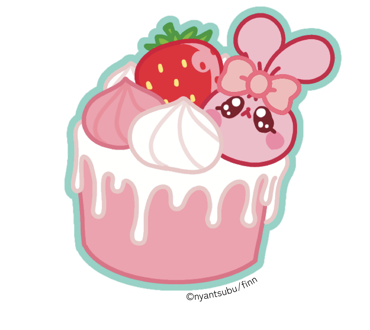 にゃんつぶ 身支度&ティータイムステッカー(全5種)