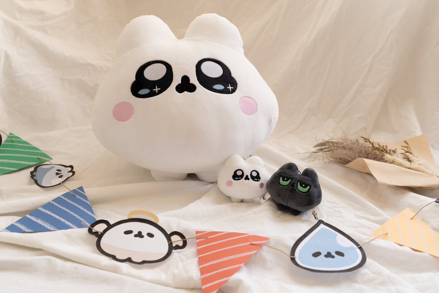 にゃんつぶ BIGサイズぬいぐるみ