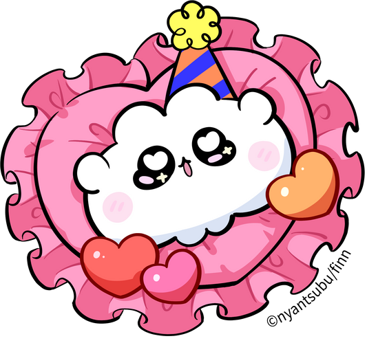 にゃんつぶバースデーステッカー2026