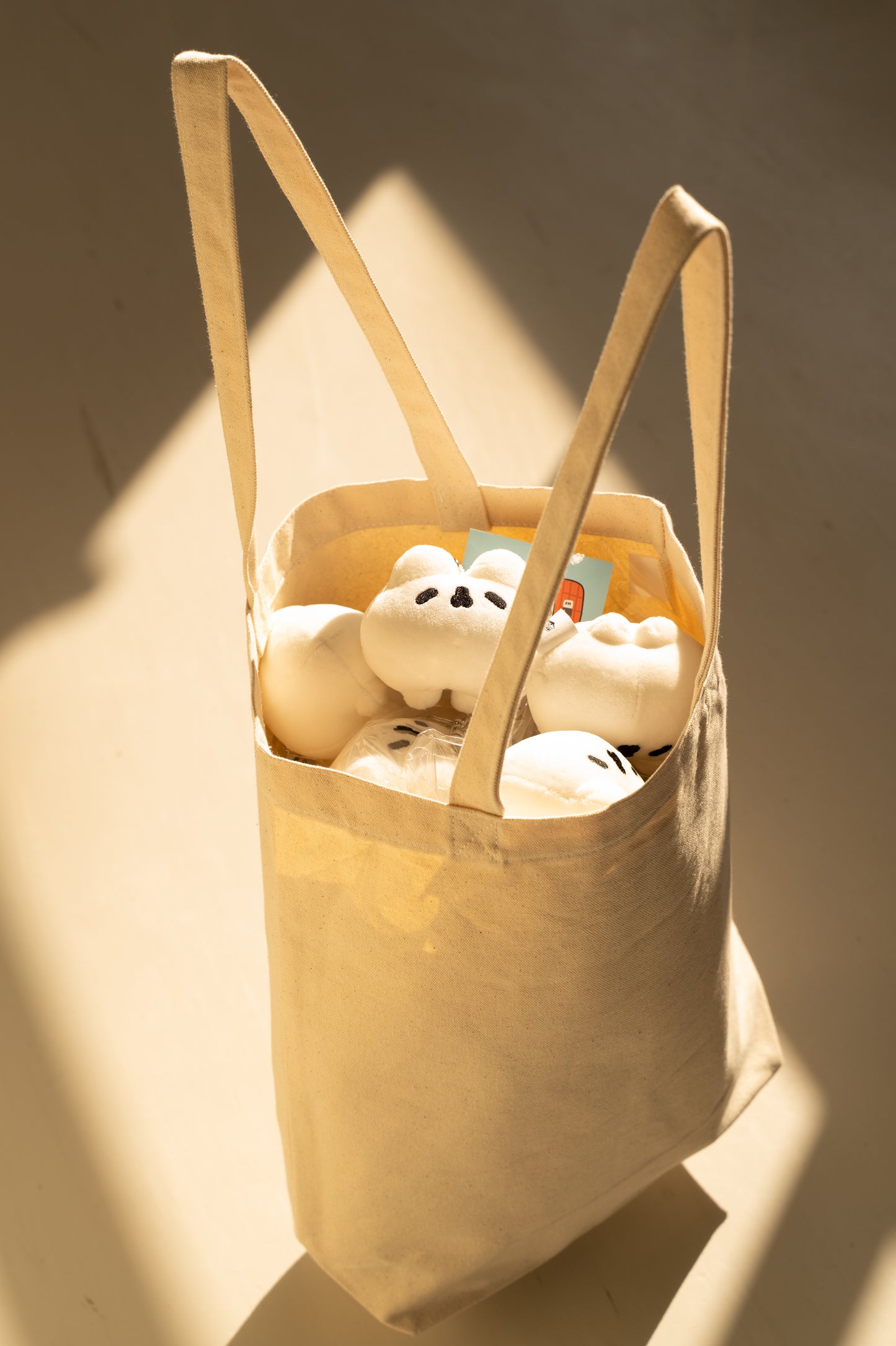 トートバッグ（全2種・ナチュラル/ブラック）